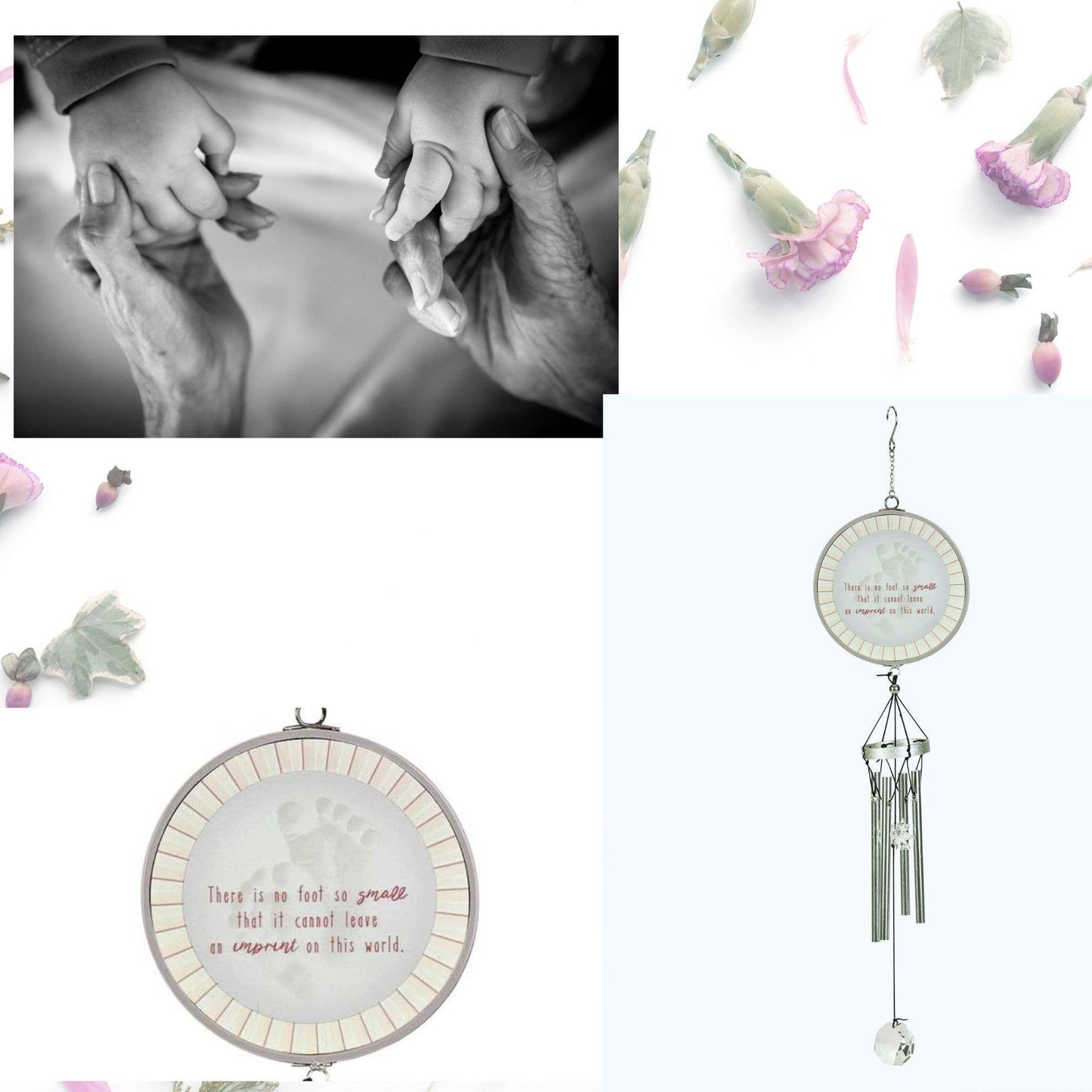 Dicksons - Aluminum Windchime Baby No Foot So Small 14.5"