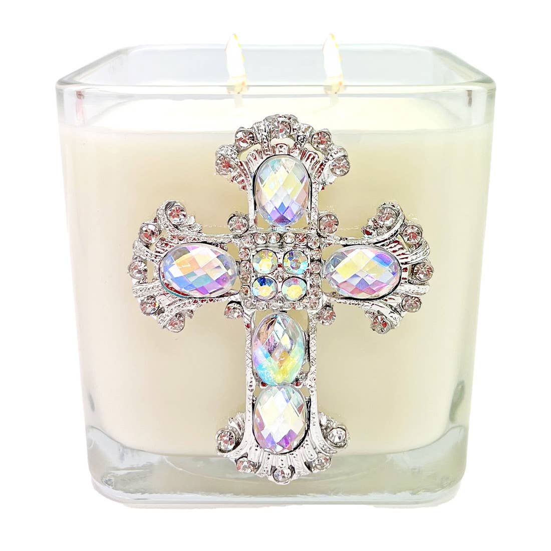 Abba Christian Products - COVENANT - 12oz CROSS CANDLE