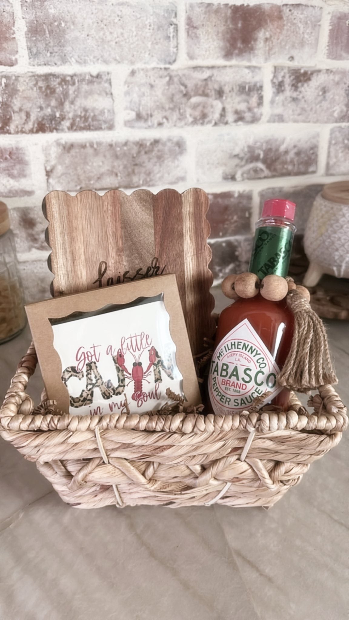 This Little Light of Mine Designs- Tabasco Gift Basket