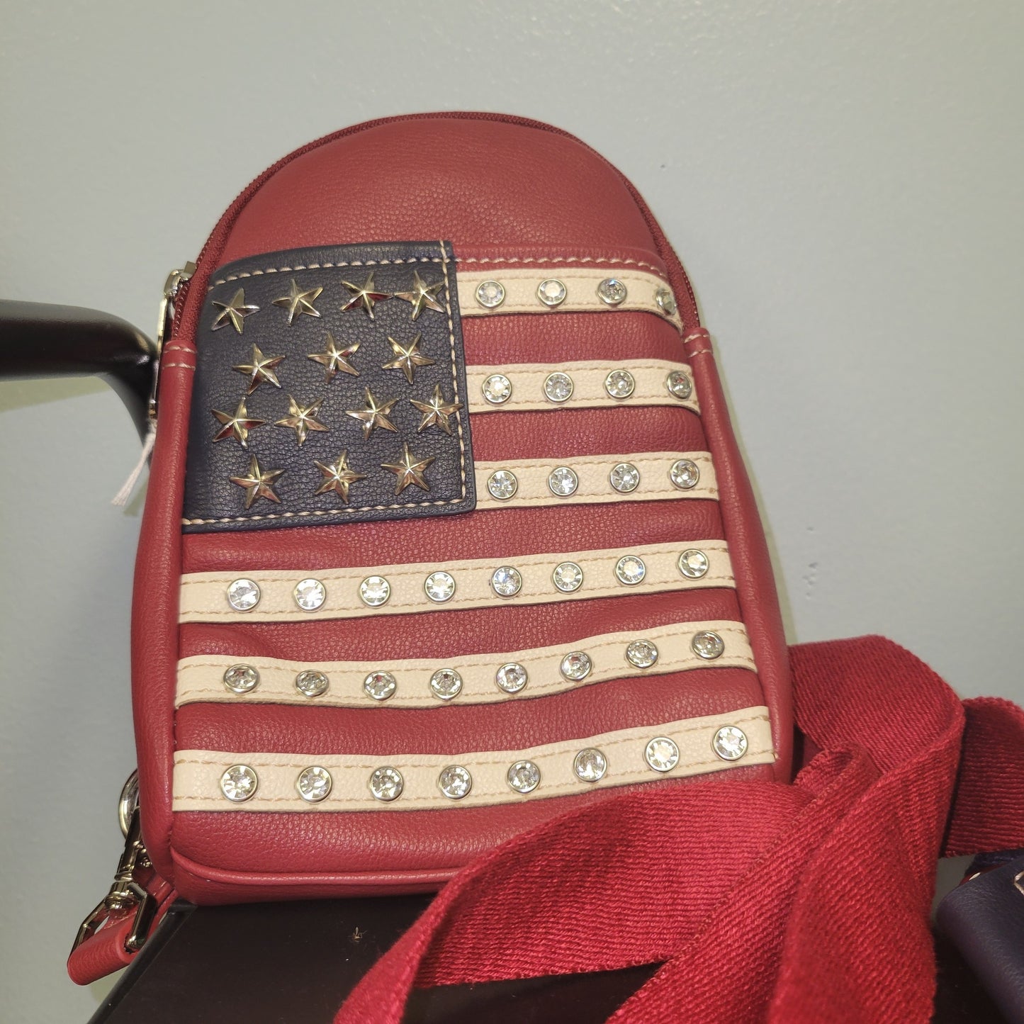 Saving Grace Tee Co- Montana West Americana Small backpack purse