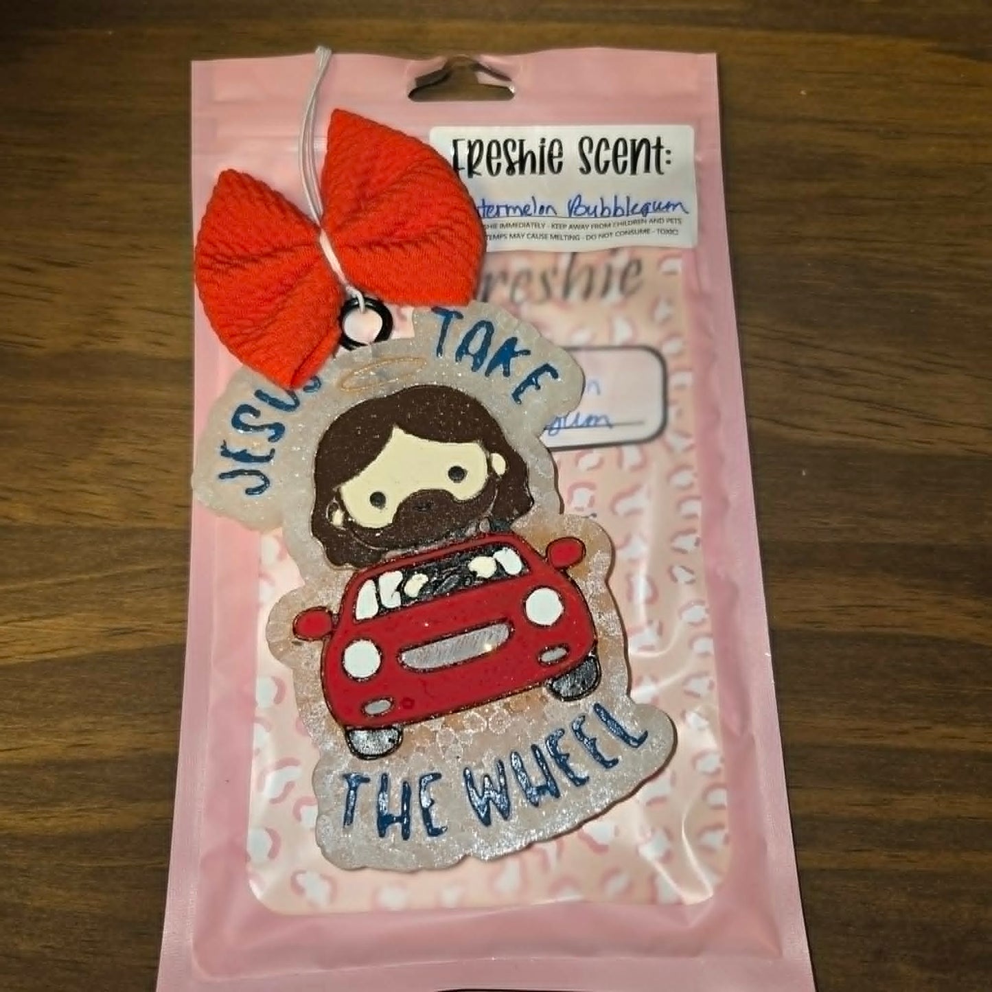 Saving Grace Car Freshie-Jesus Take The Wheel