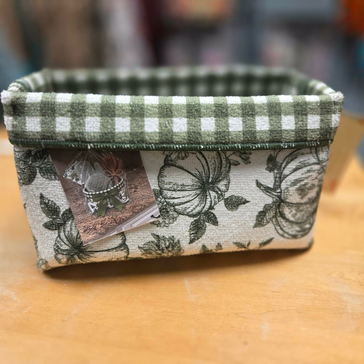 Fabric Basket - Bee Blessed