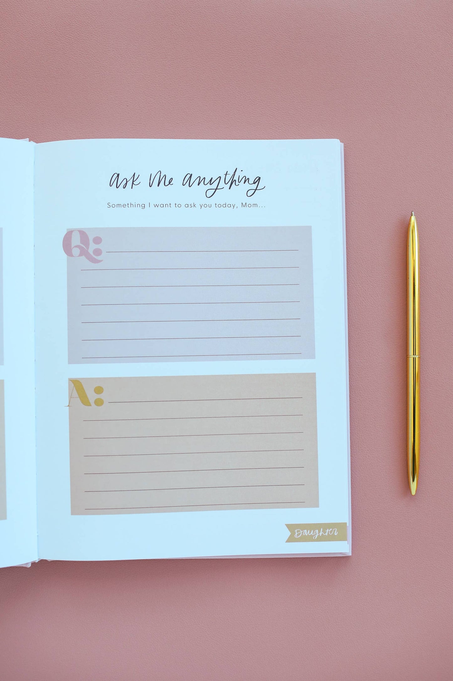 Paper Peony Press - Heart to Heart: Mother Daughter Journal