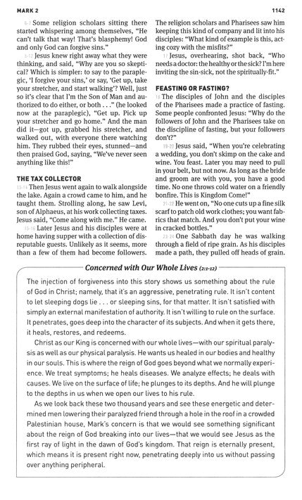 The Message Devotional Bible LeatherLike, Brown