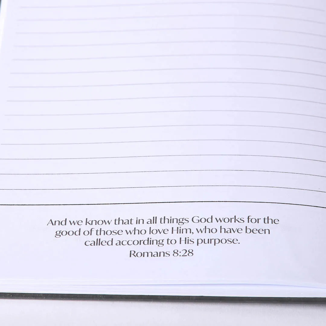 IMITATION LEATHER JOURNAL – JER. 29:11 GREY – 196 PAGES