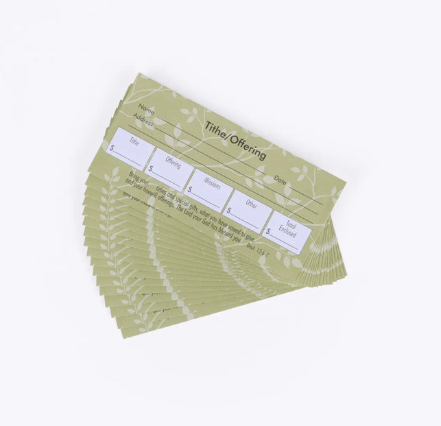OFFERING ENVELOPE DEUT.12:6-7 TITHE/OFFERING 53CT