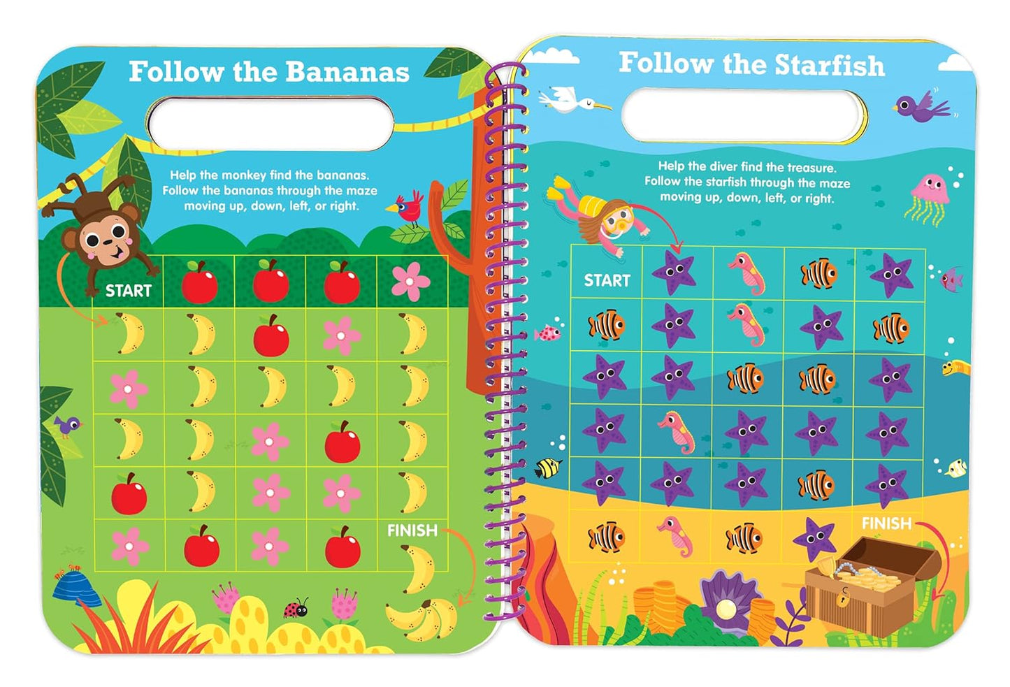 My First Wipe-Clean Book: Search & Find Animals-Includes Wipe-Clean Pen