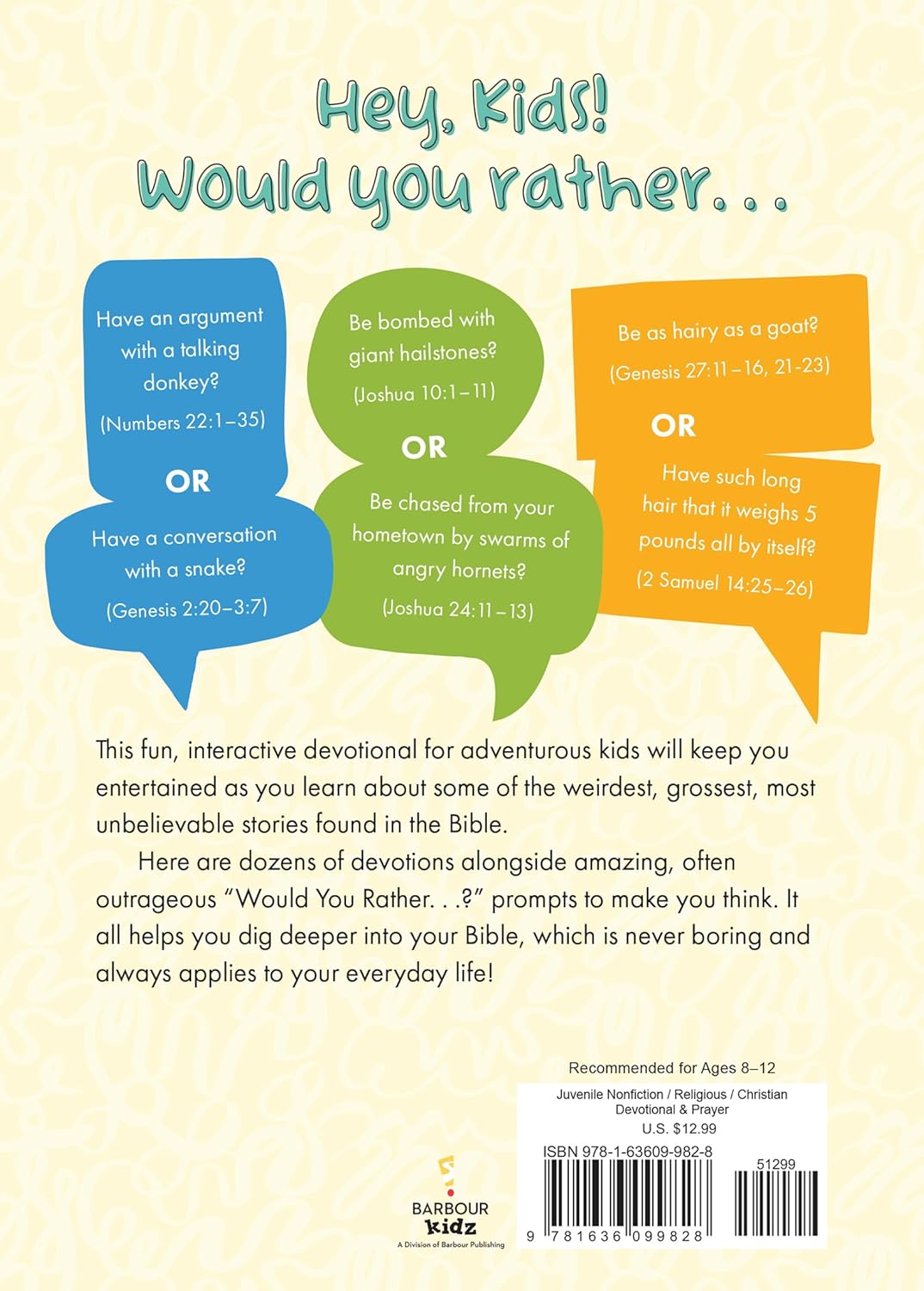 Bible Story Devotions for Kids