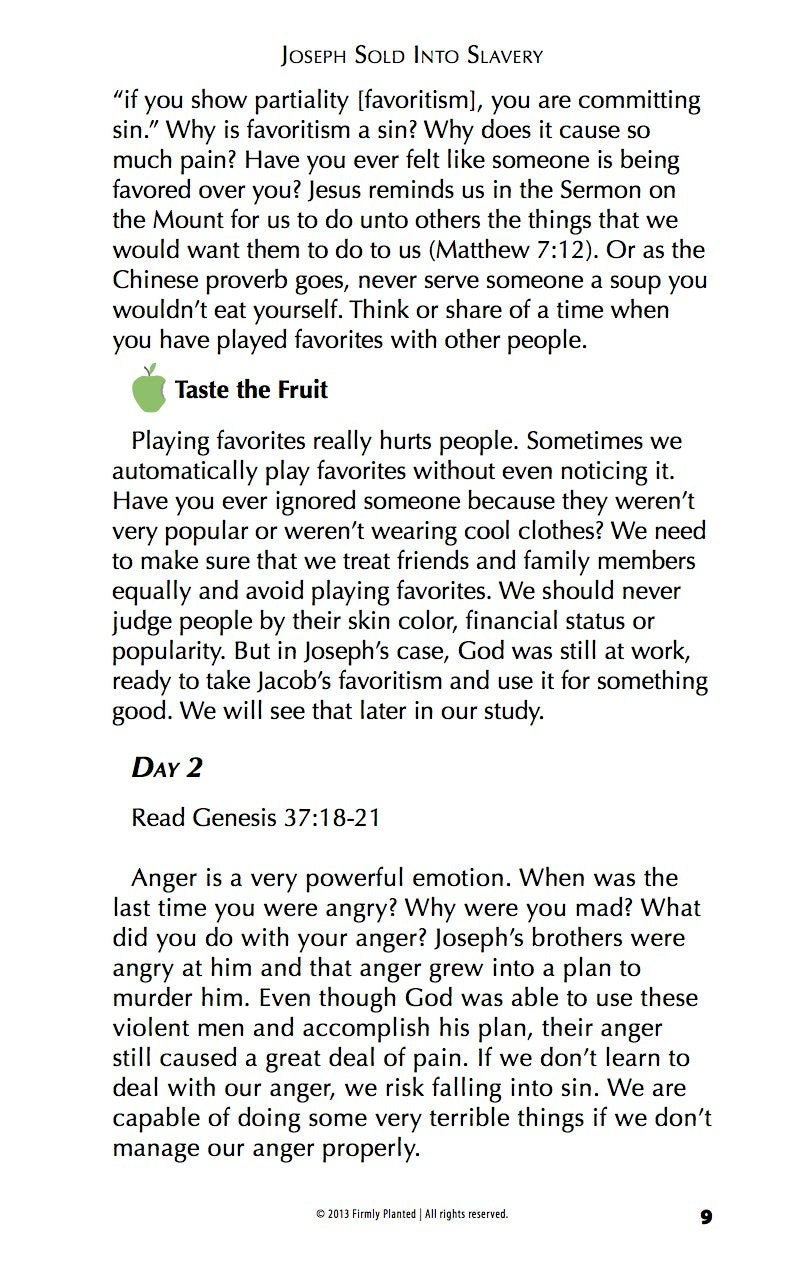 God Guides His Family and Gives Them His Rules (Firmly Planted Family Study Guide)