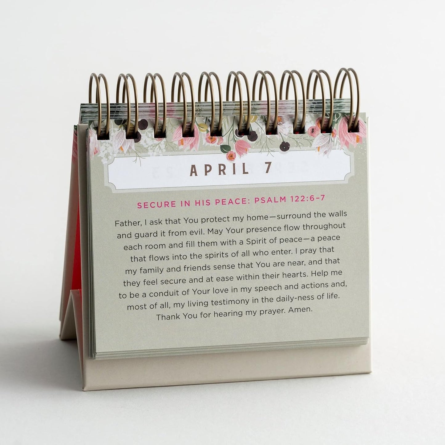 A Prayer a Day For Hope & Encouragement - Perpetual Calendar