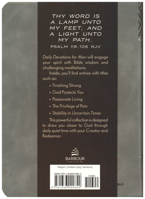 Daily Devotions for Men: 365 Inspiring Readings