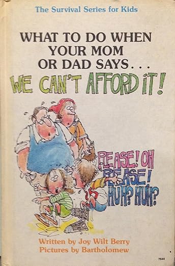 We Can’t Afford It! - used book