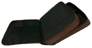 BIBLE COVER ORGANIZER, LARGE BROWN LEATHERTOUCH