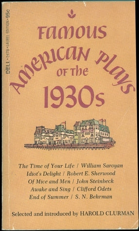 Famous American Plays Of The 1930’s - Used book