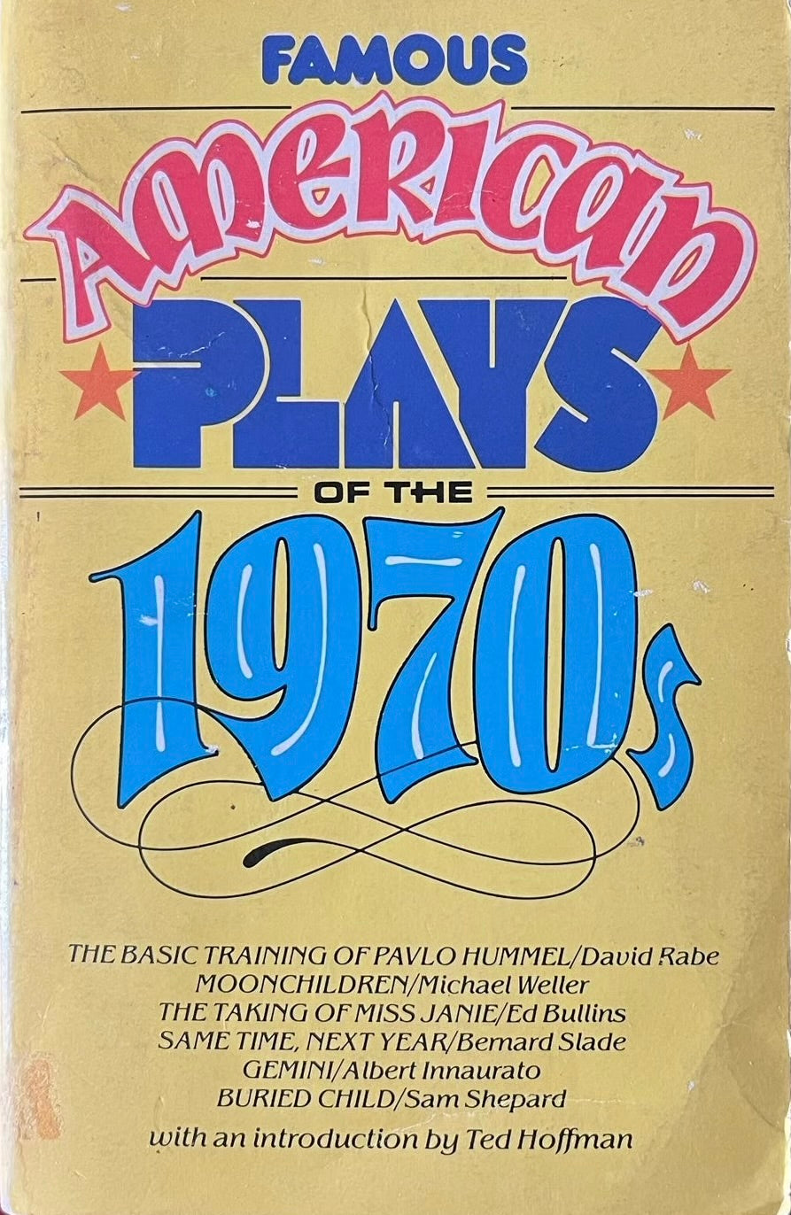 Famous American Plays Of The 1970s - Used Book