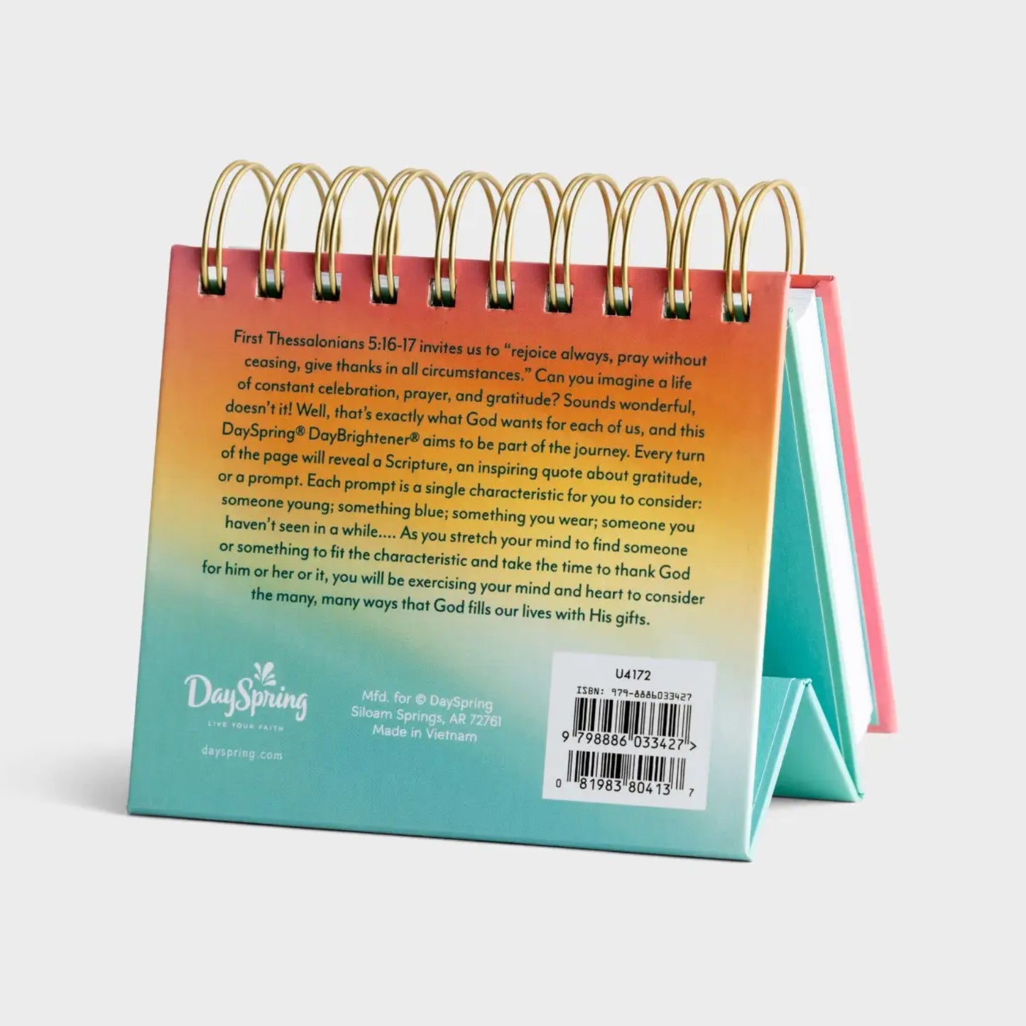 In All Things Thanks: 366 Days of Gratitude - Inspirational Perpetual Calendar