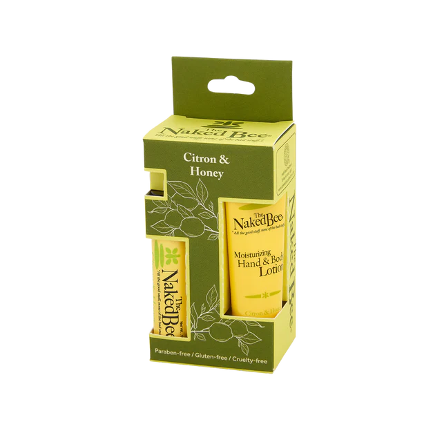 The Naked Bee - Citron and Honey Pocket Pack