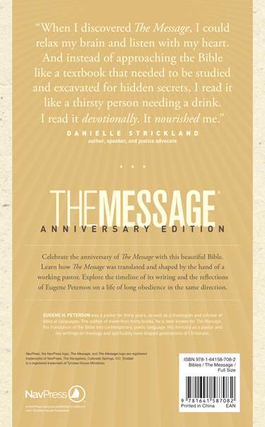 The Message Anniversary Edition