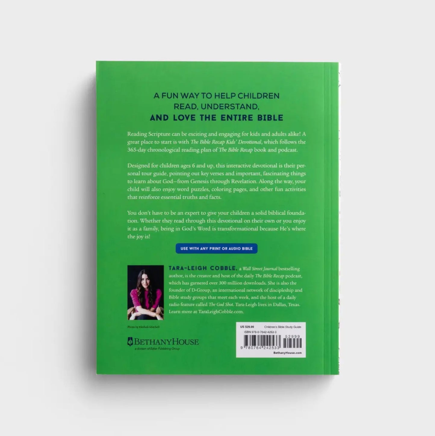 Bethany House - The Bible Recap Kid's Devotional: 365 Reflections and Activities for Kids and Families