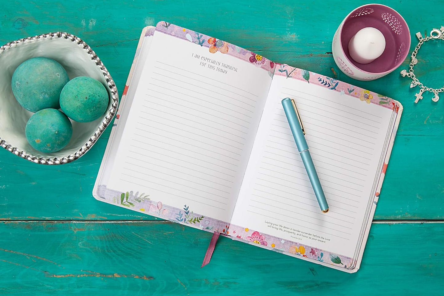 Amazing Grace Fabric Journal - Prayer Journal