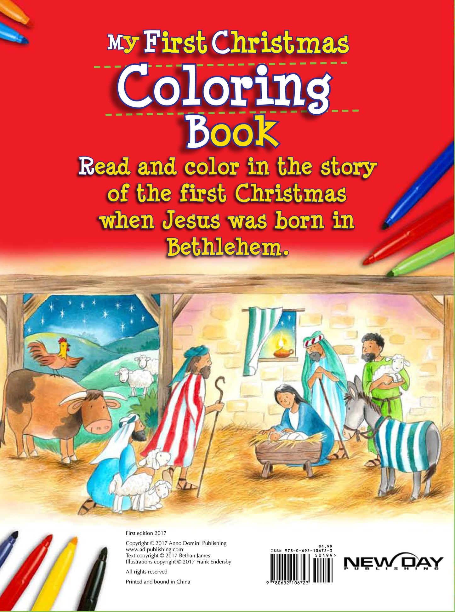 My First Christmas Coloring Book