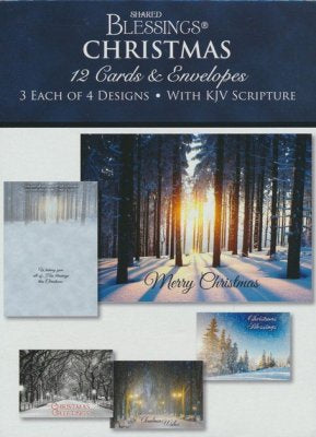 Greeting Cards Set of 12 Cards With Envelopes. Beautiful Designs