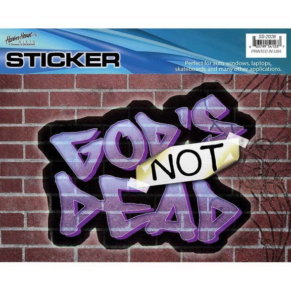 Window Sticker-God'S Not Dead