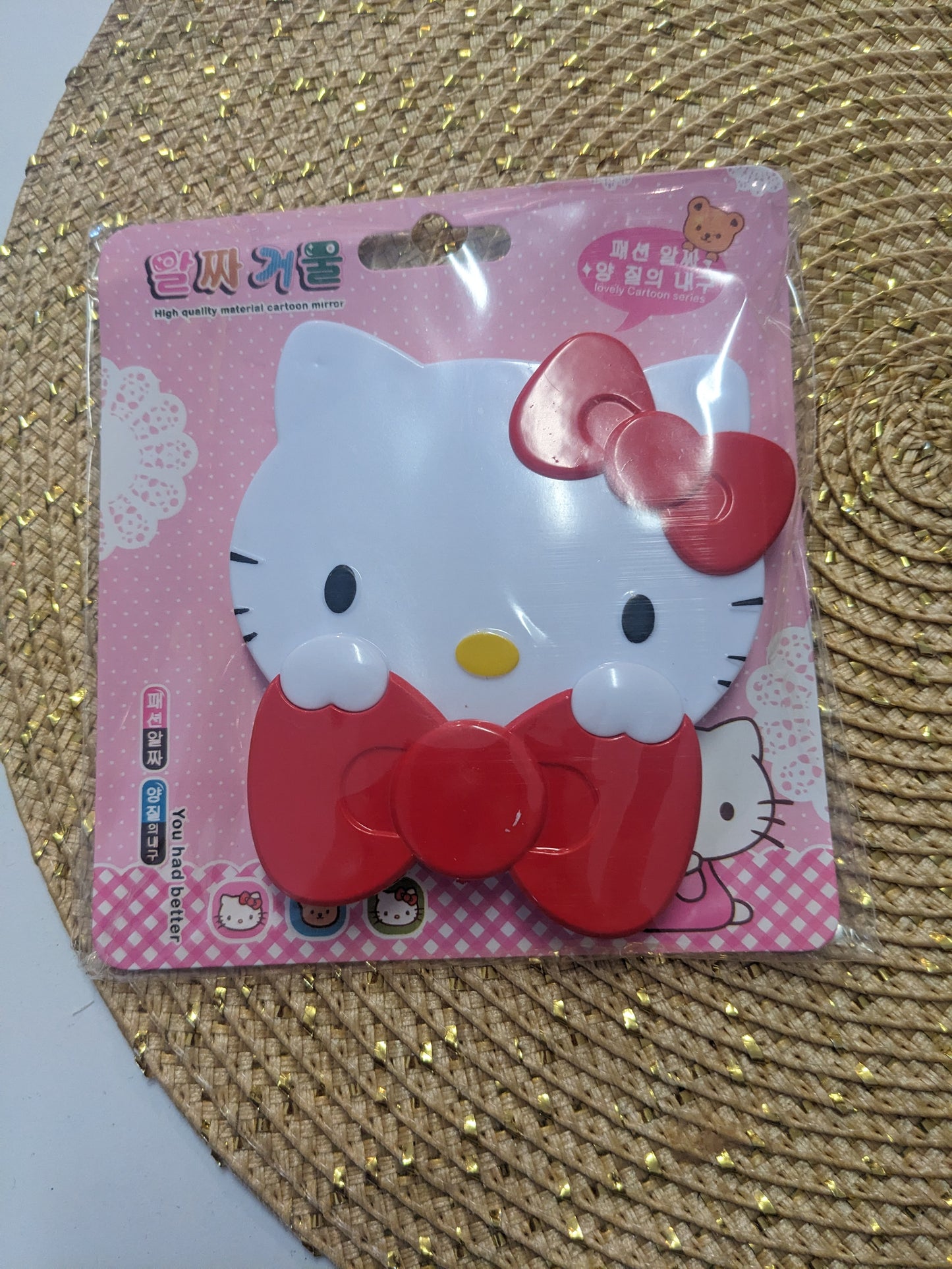 Hello Kitty Mirror and Comb Set