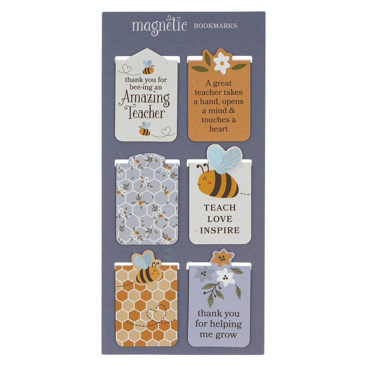 Christian Art Gifts - Magnetic Bookmark Set Amazing Teacher