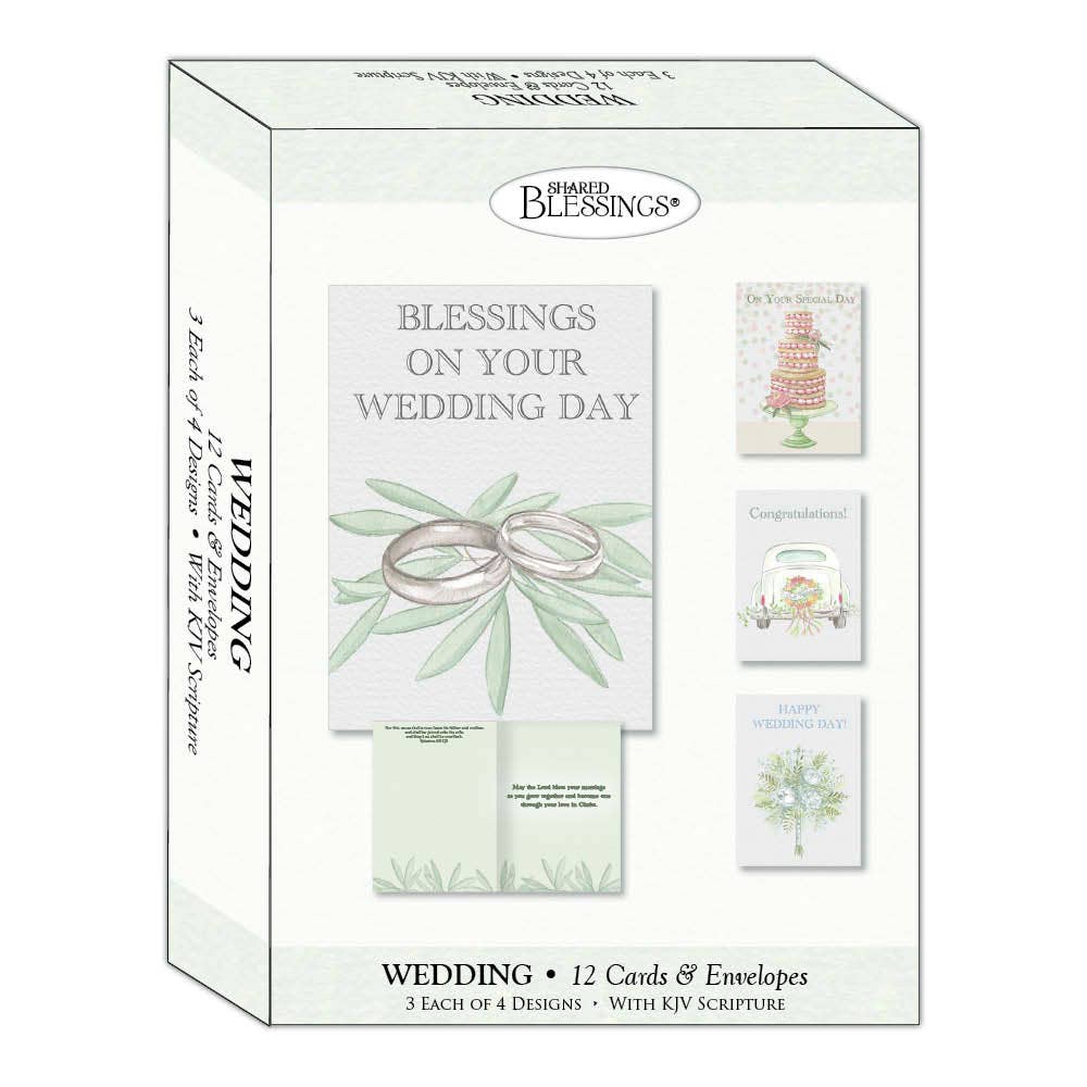 Crown Point Graphics - Wedding - Wedding Celebration Assorted Boxed Wedding Cards
