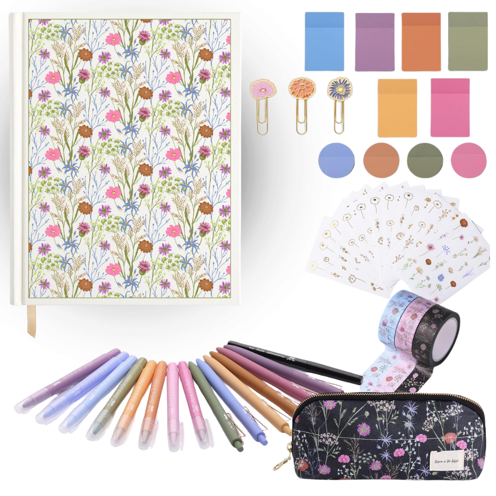 Mr. Pen - Mr. Pen- Bible Journaling Kit for Women, Sunset Blush,