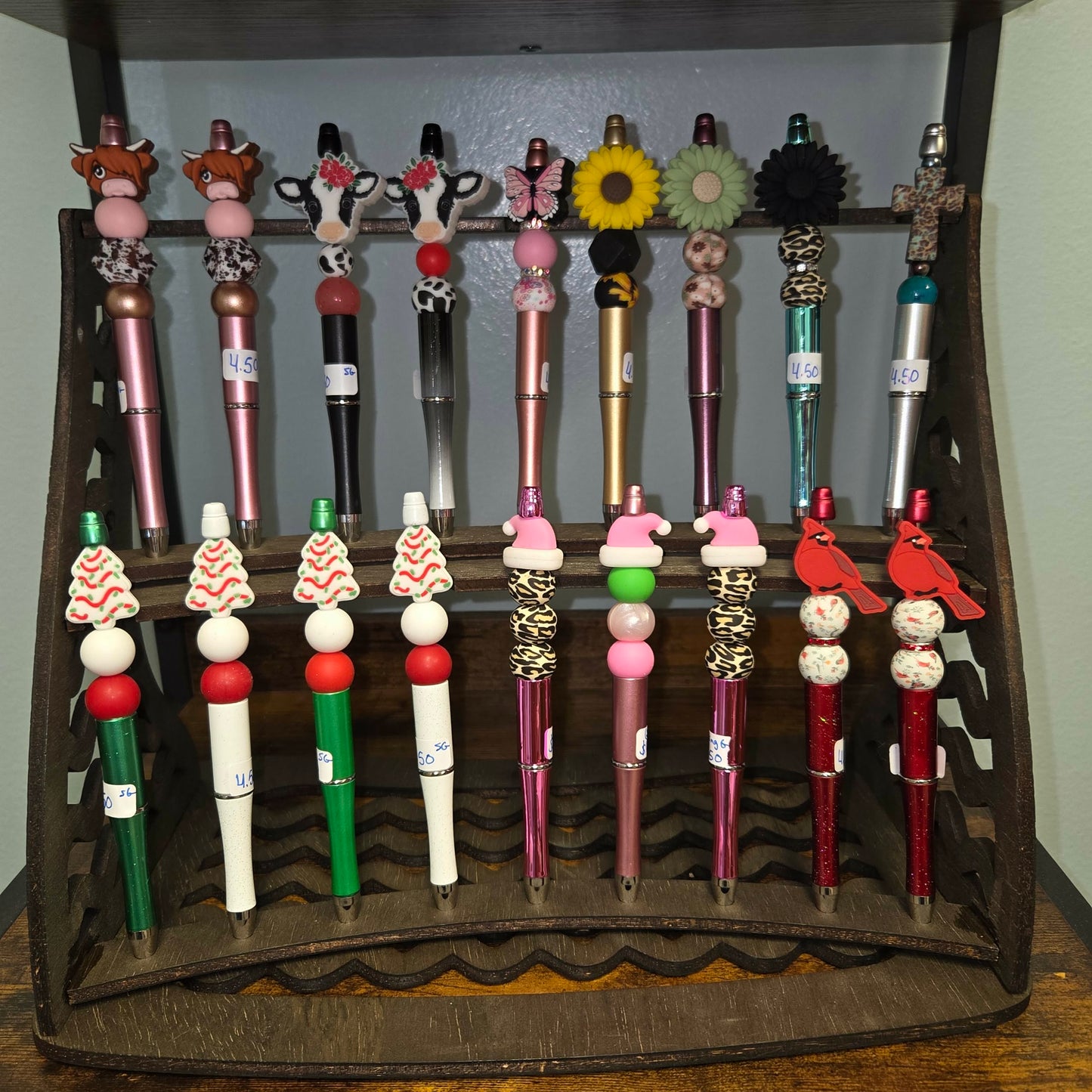 Saving Grace- Silicone beaded pens