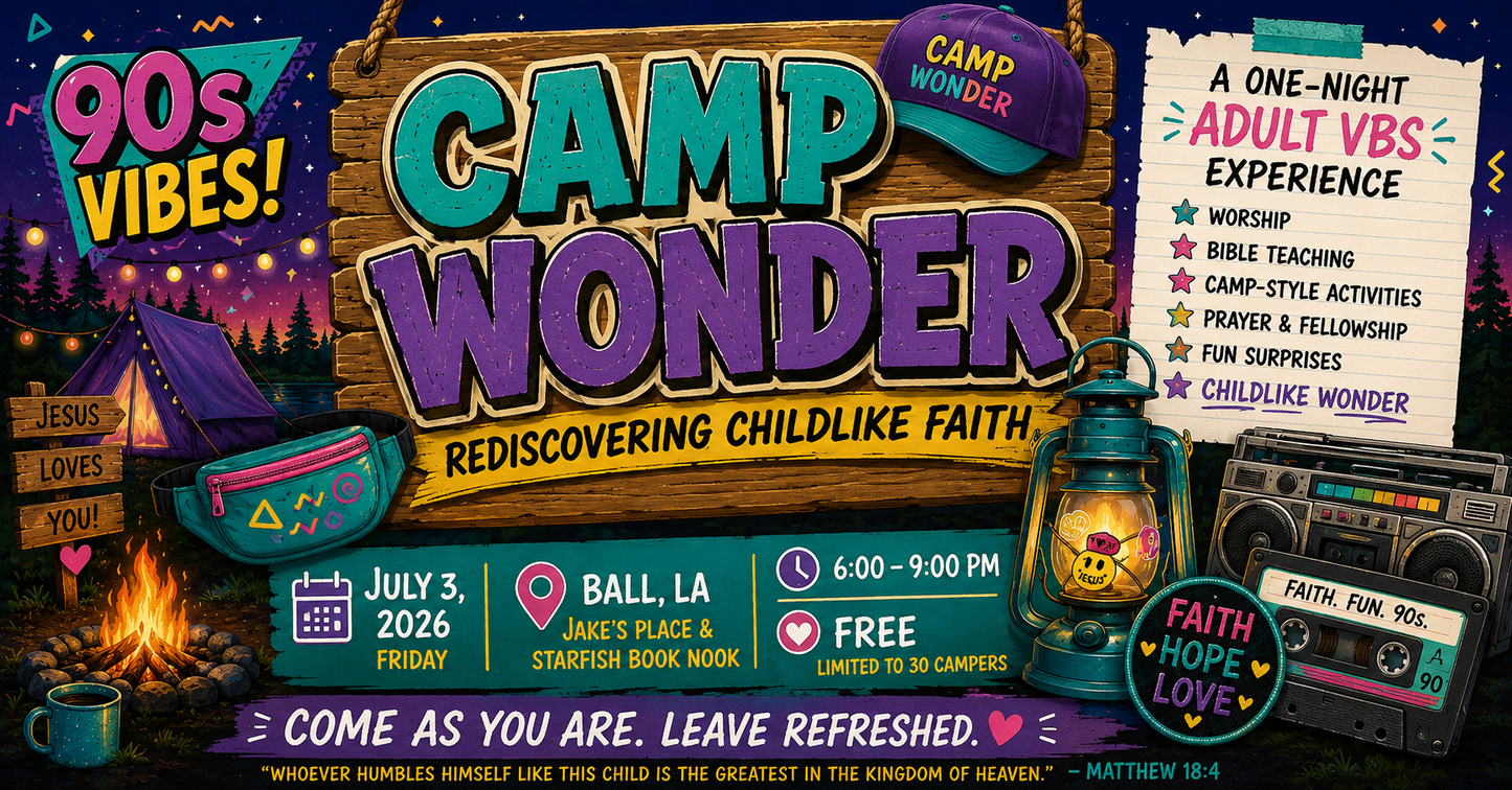 Camp Wonder: Rediscovering Childlike Faith