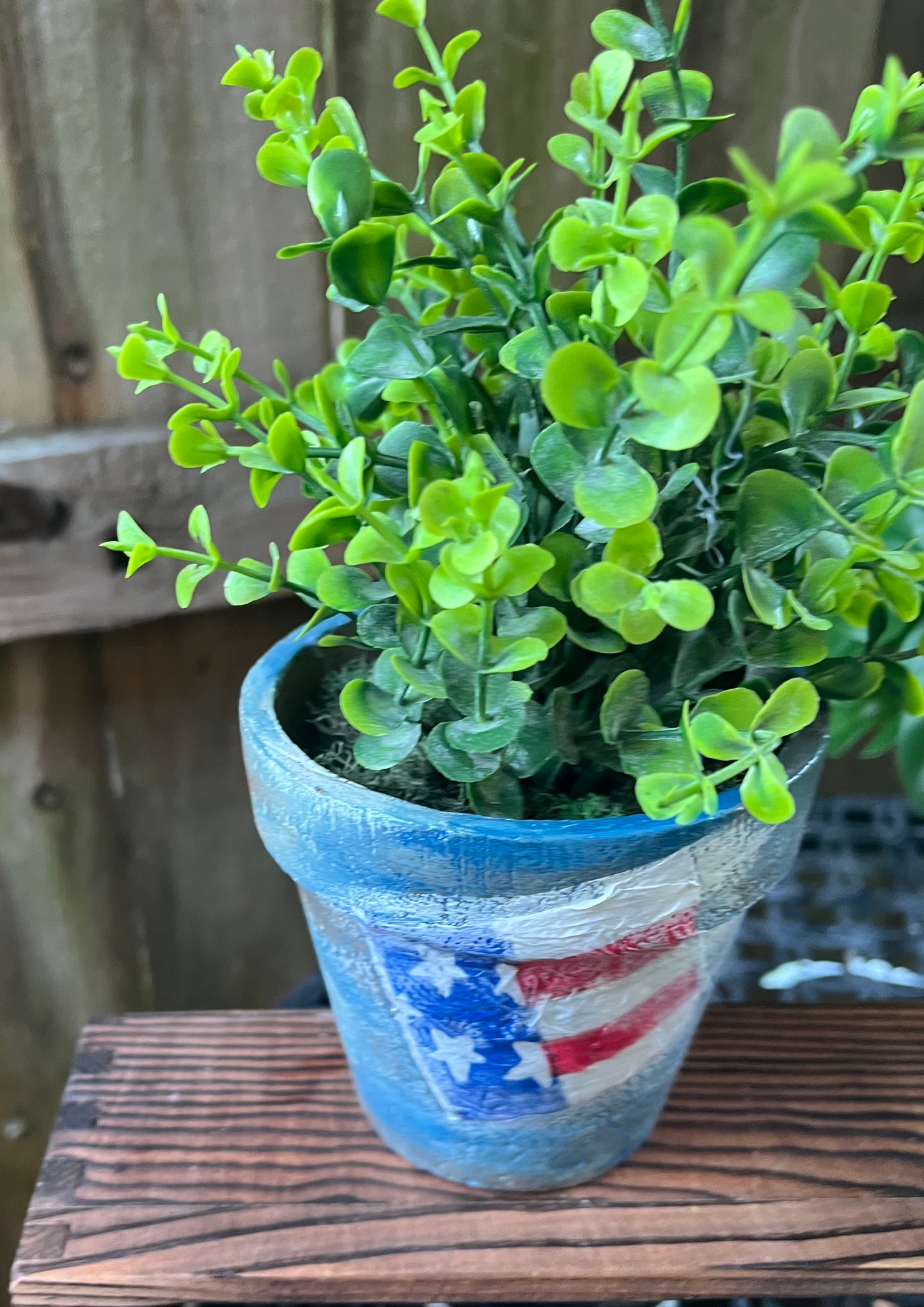 Teannscorner- Light blue america artificial plant $13