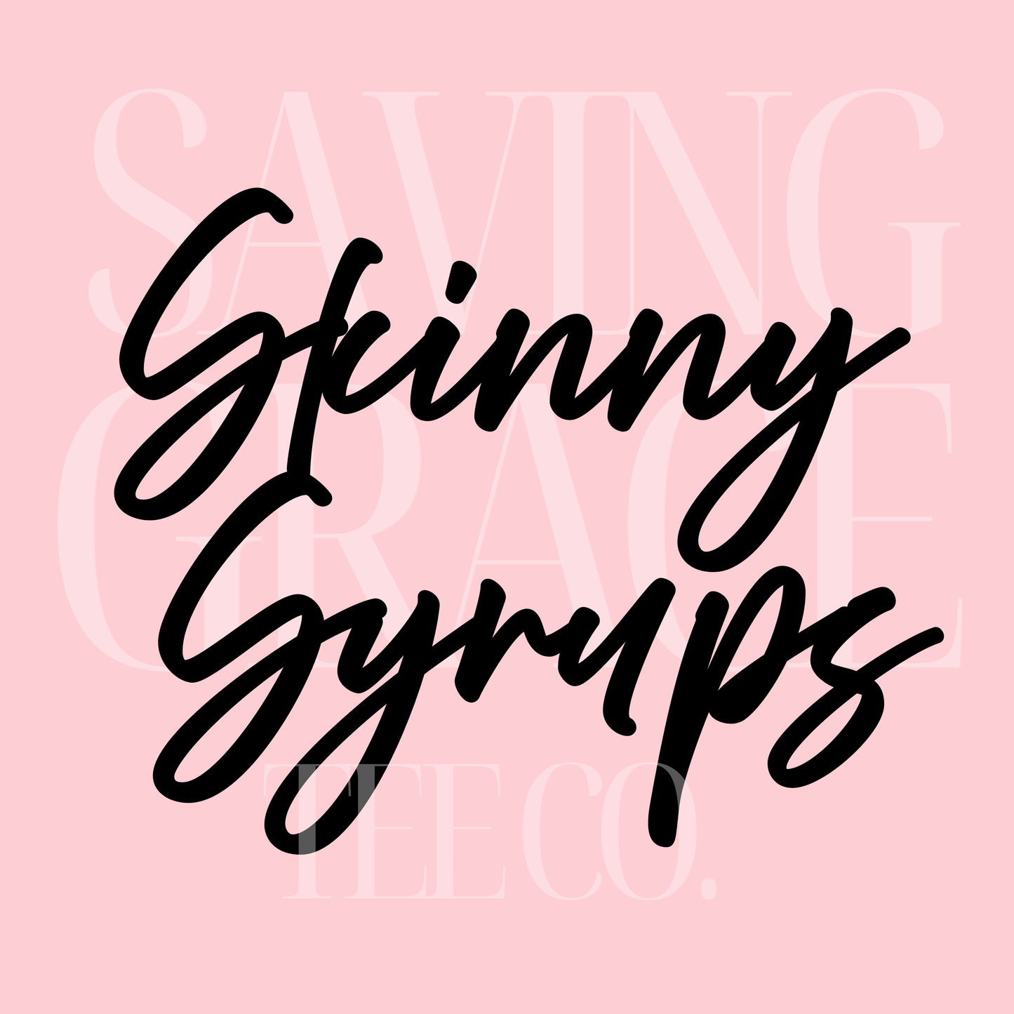 Saving Grace Tee Co- SKINNY SYRUPS