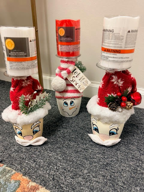 La Vie Queen Collective- Christmas candle holders