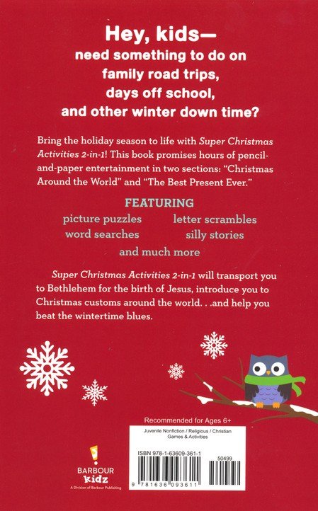 Super Christmas Activities 2-in-1: Includes Christmas Around the World and The Best Present Ever