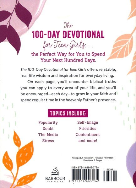 The 100-Day Devotional for Teen Girls