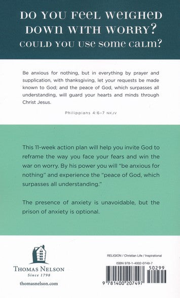 Less Fret, More Faith: An 11-Week Action Plan to Overcome Anxiety