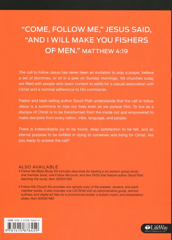 Follow Me Bible Study - Member Book