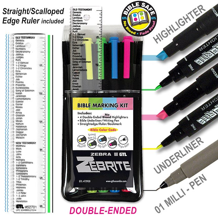 Highlighter-Bible Marking Kit