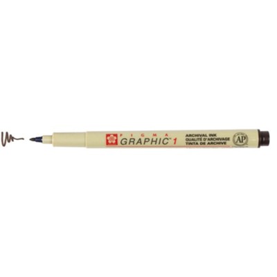 PIGMA Graphic One Pen, 1mm,