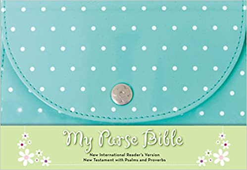 NIrV, My Purse Bible, Leathersoft, Teal Imitation Leather