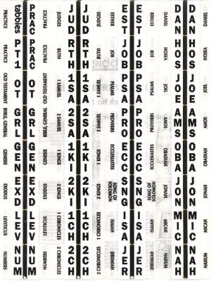 Bible Tabbies Gold Large Print