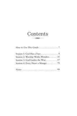 Because of Bethlehem: Love Is Born, Hope Is Here Study Guide