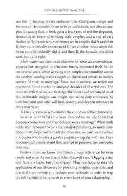 Two Are Better Than One: God Has a Purpose for Your Marriage