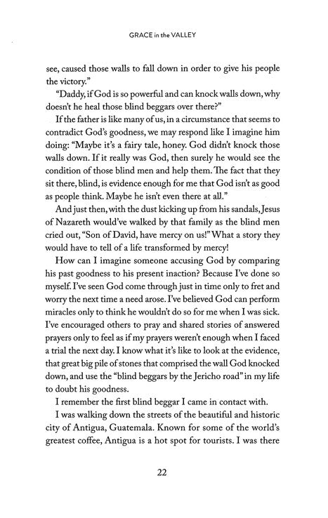 Grace in the Valley: Awakening to God's Presence When He Feels Far Away