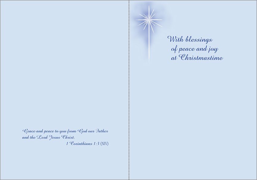 O Come Let Us Adore Him Christmas Card Pack