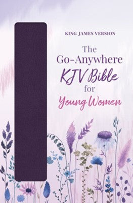 Go-Anywhere KJV Bible for Young Women - Plum Patch
