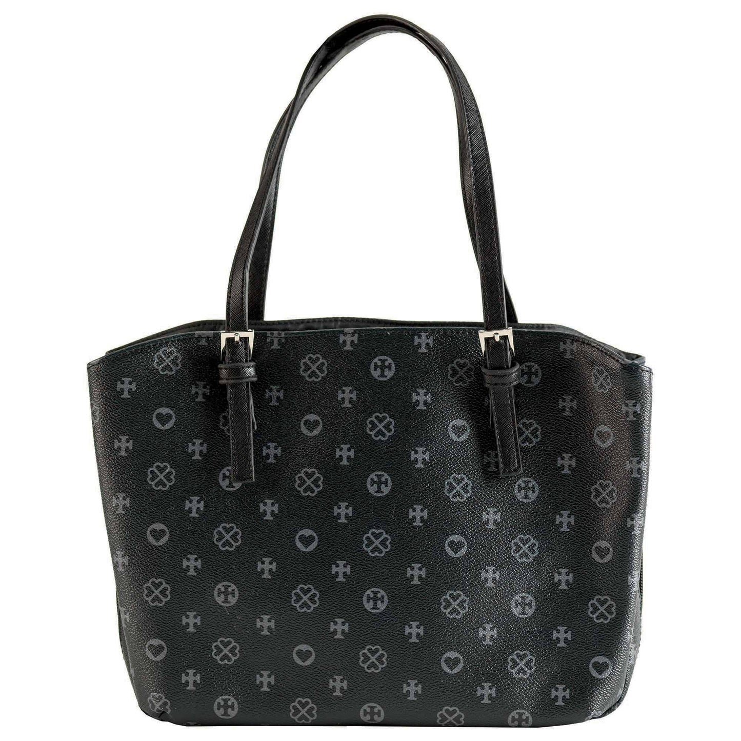 Dicksons - Bible Cover Black Heart Wedge Xl